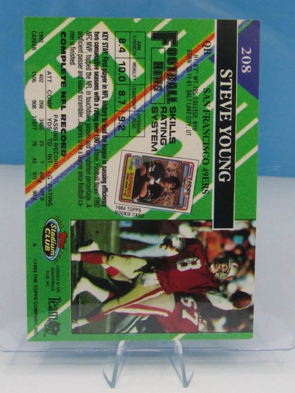49's | 8 Card Lot | NFL | Montana | Young | Crist | Washington | Wilcox | Brodie